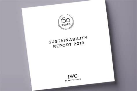 iwc sustainability report